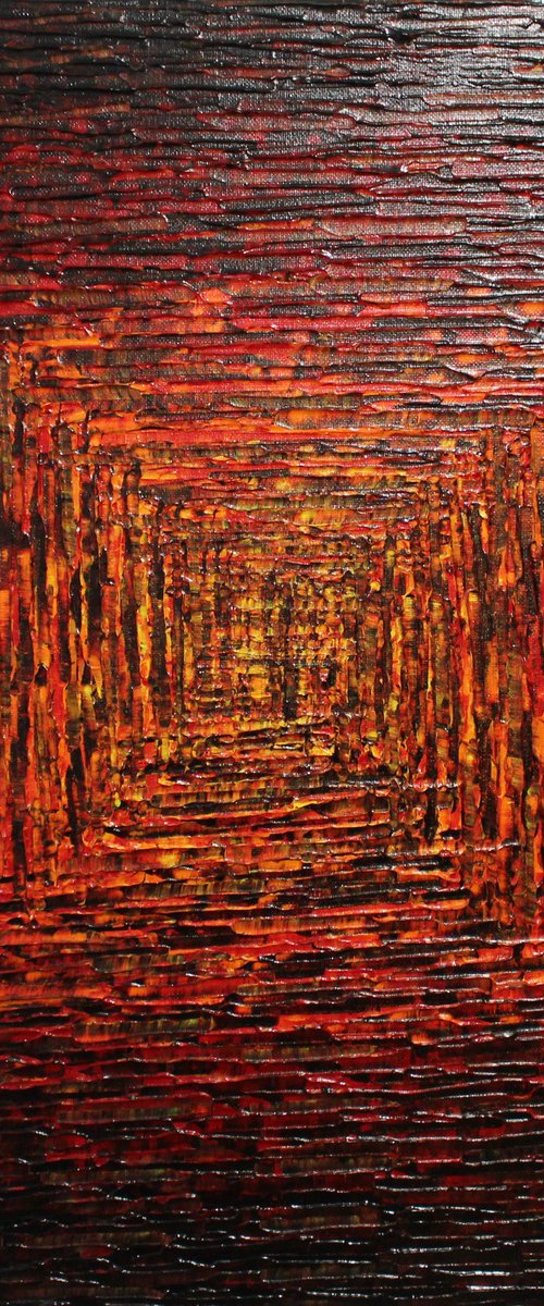 Warm square gradient by Jonathan Pradillon