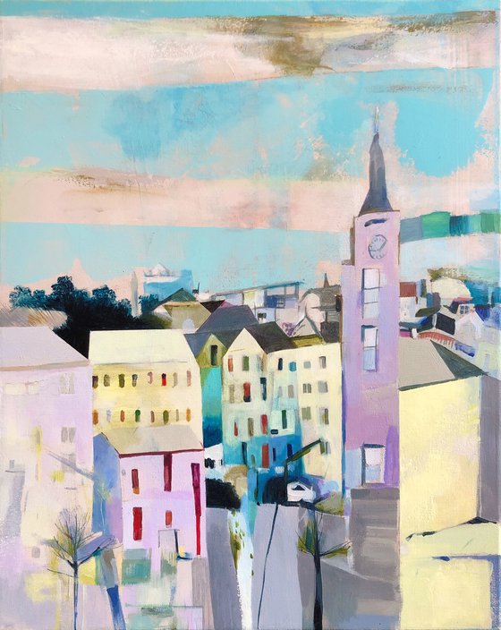 Morning in a Town