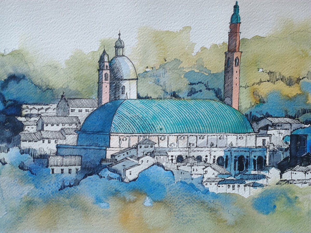 Impressionistic Painting , Palladium Mist By Flavio Furlan, 15 X 11, Artwork For Sale On Artfinder