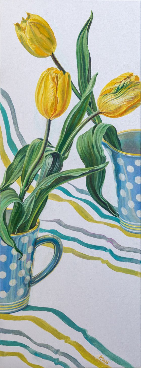 Yellow within Blue