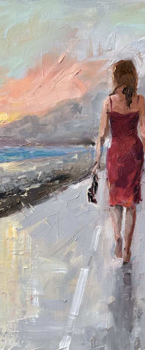 Woman. Red. by Irina Alexandrina