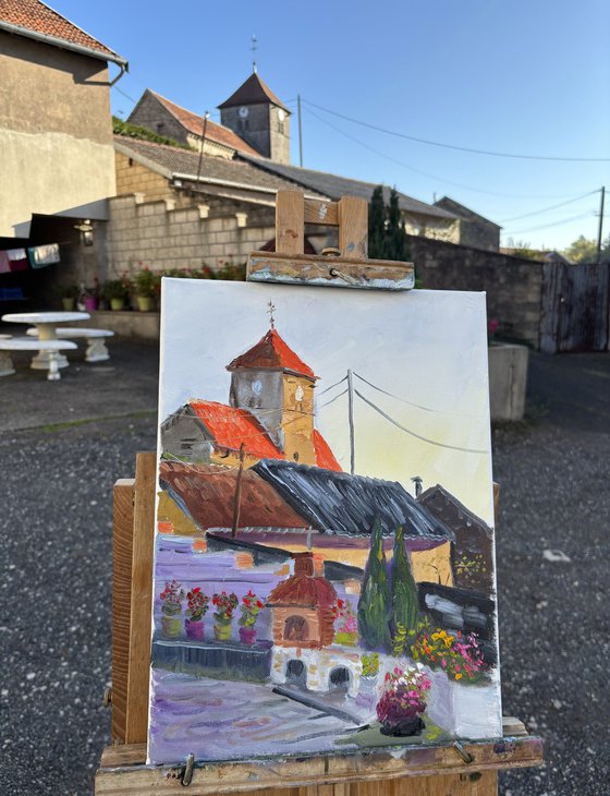 Church Tower in Balesmes-sur-Marne