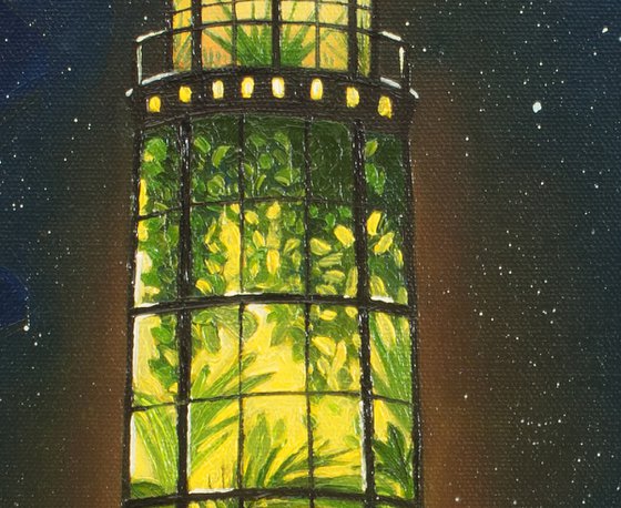 Greenhouse lighthouse