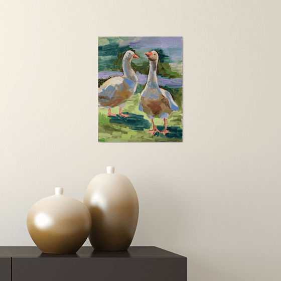 Geese.