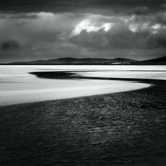 Spring Light at Seilebost - Black and White Fine Art Photograph