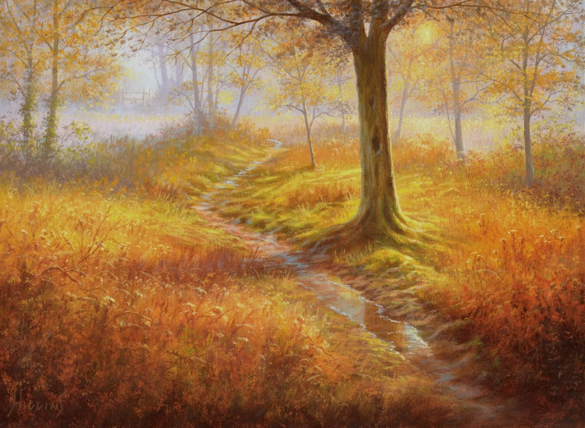 Autumn Path by Paul  Higgins
