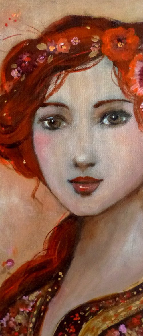 Grace in springtime. by Loetitia Pillault