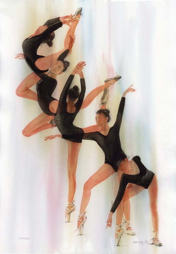 Ballet Dancer CCCXXXVI