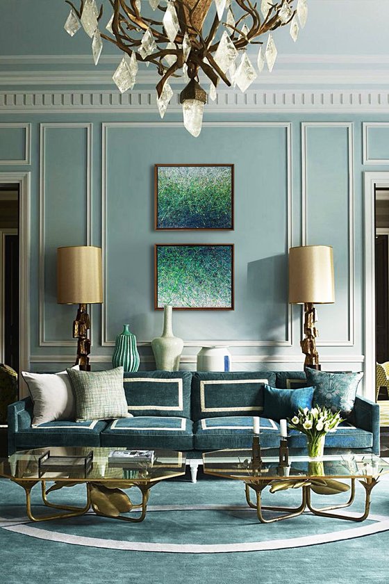 Emerald Breath - Framed