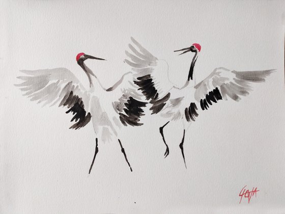 DANCE OF THE CRANES