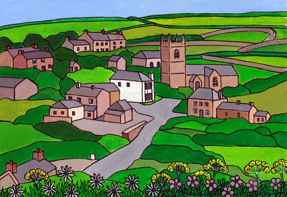 "Zennor Churchtown"