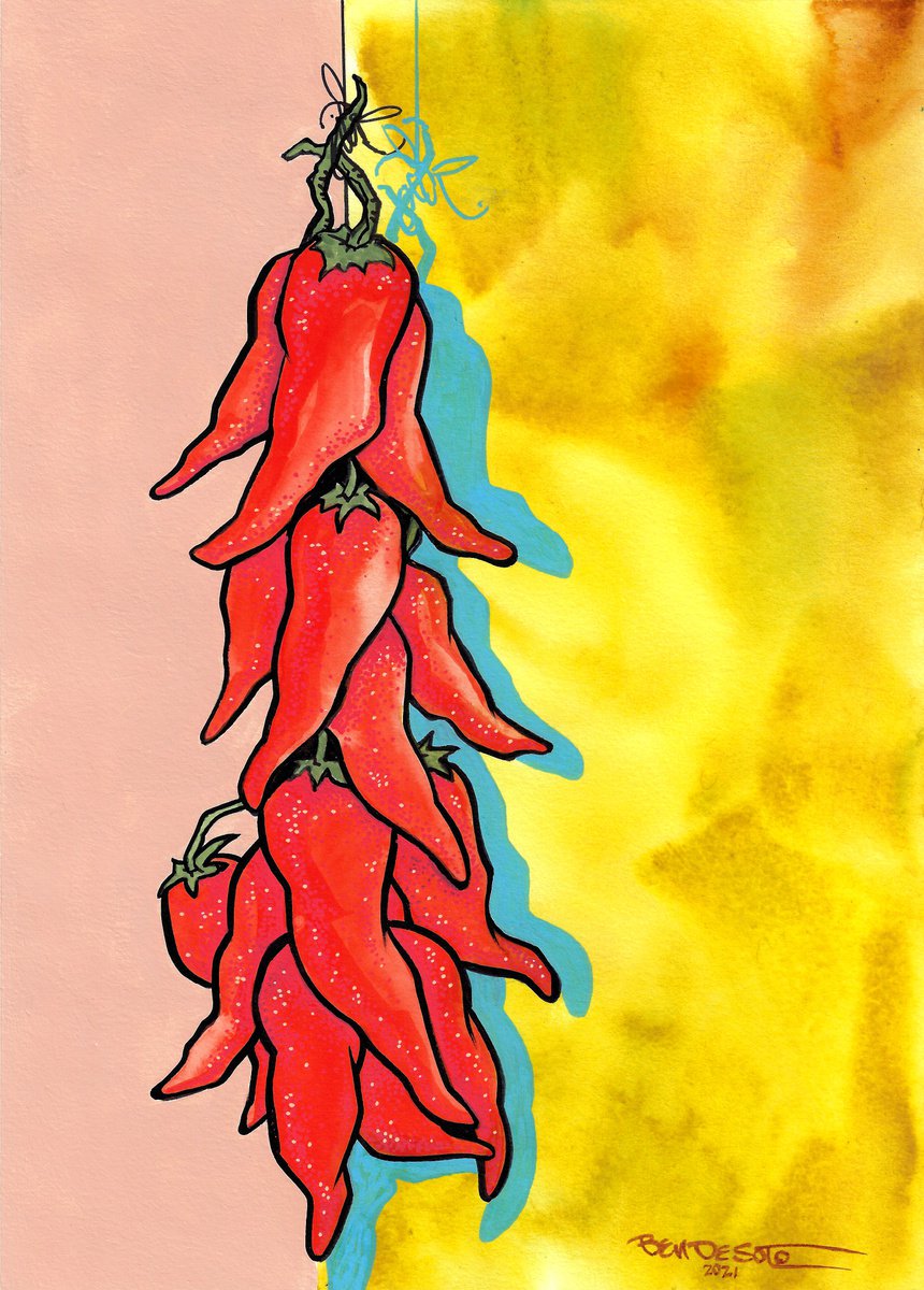 Red Peppers by Ben De Soto