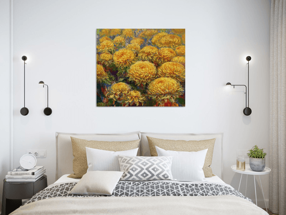 "Bouquet of yellow flowers"