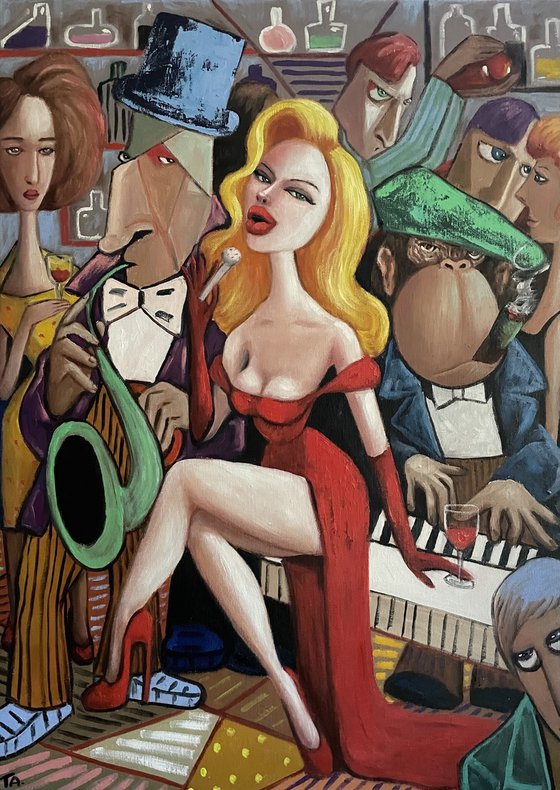 Lady in Red sings Jazz