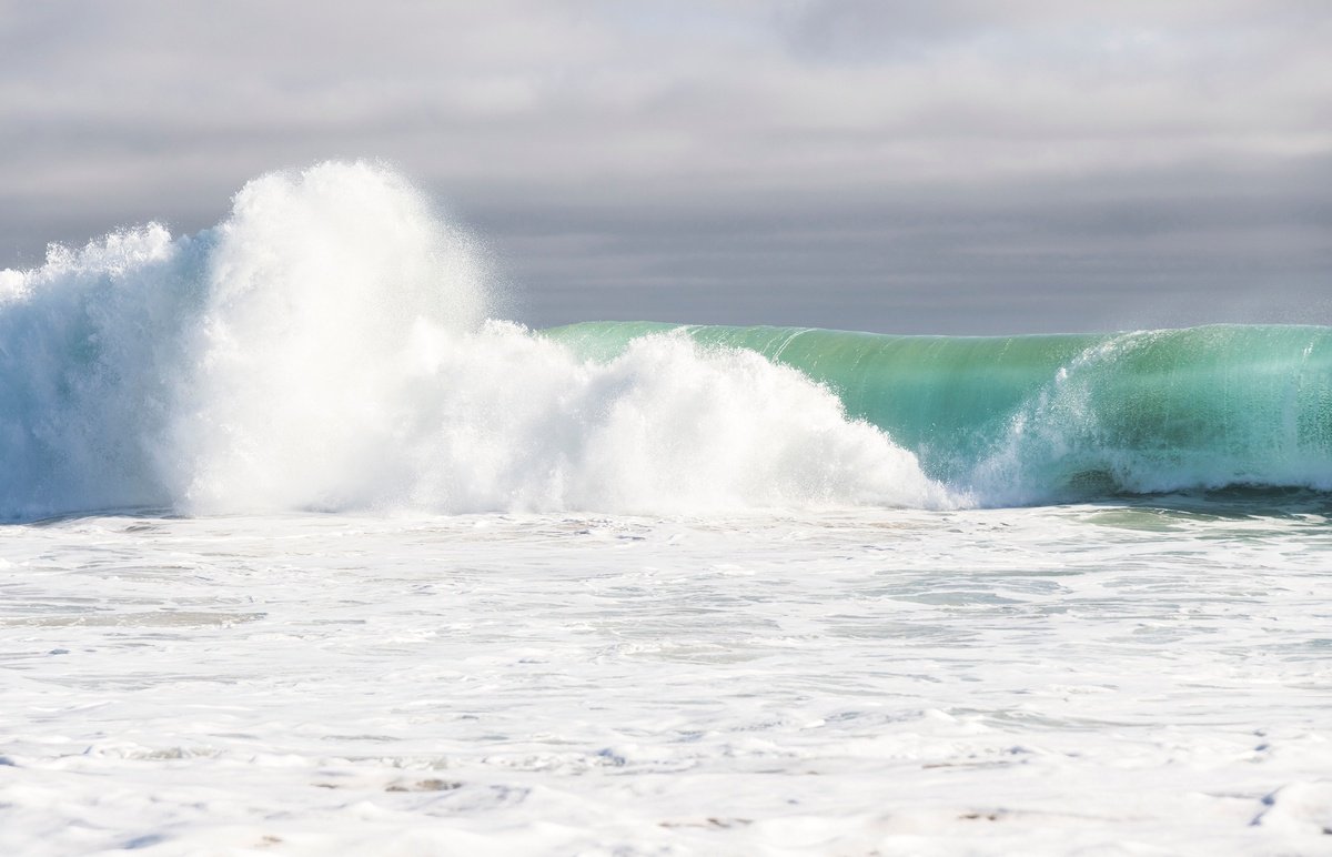 Photorealistic Landscape Photograph By Andrew Lever, 60 X 40, Green Crescendo, Original Artwork