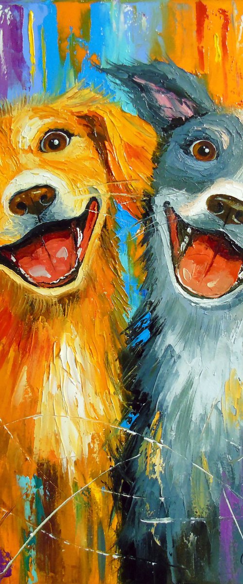 Faithful Friends by Olha Darchuk