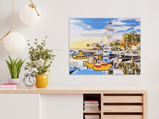 Harbor for Yachts and Yellow Submarines