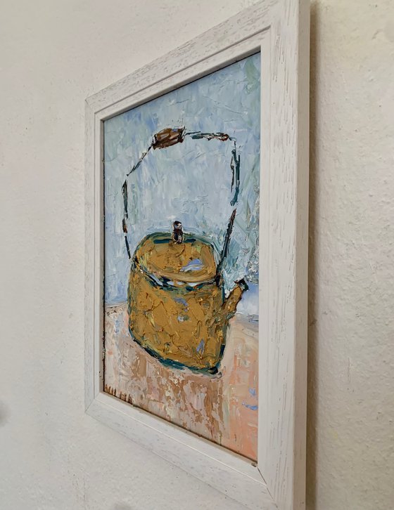 Still Life with a Golden Teapot