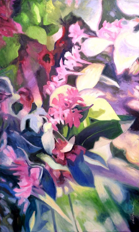 In the garden