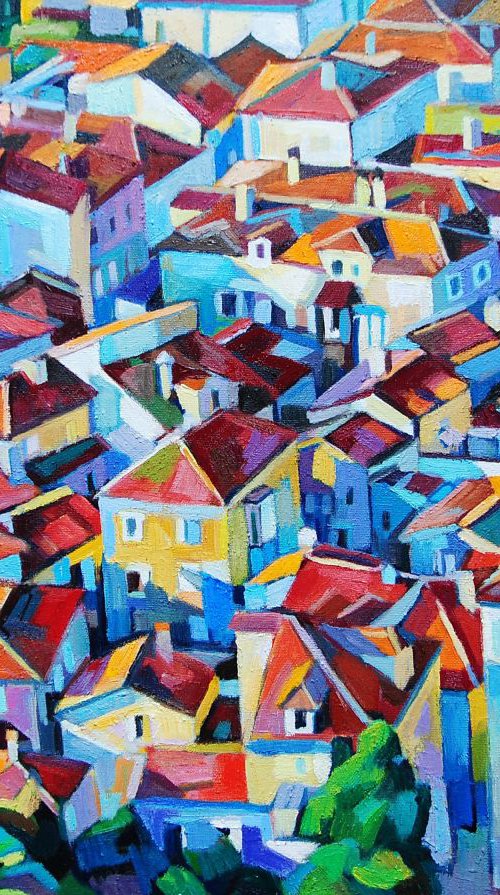 Red  city by Maja Đokić Mihajlović