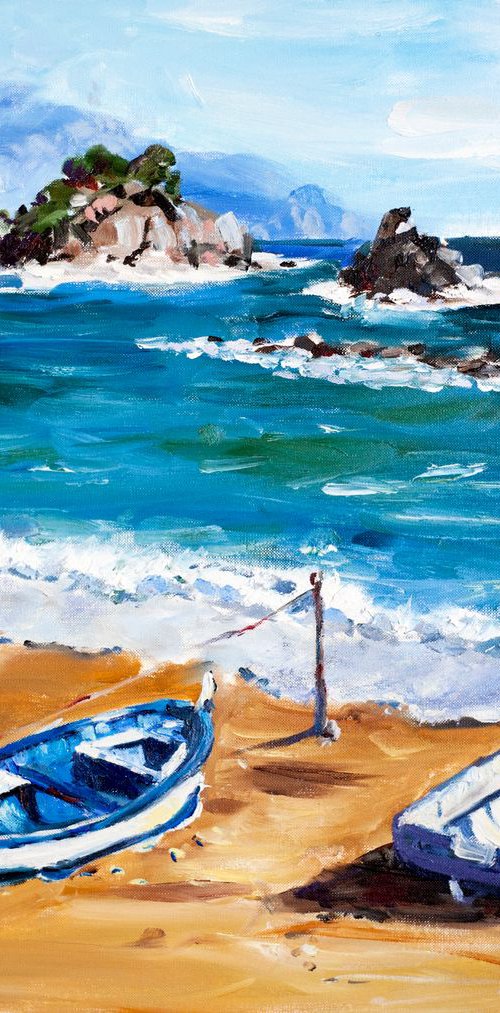 A couple. Monterosso by Sasha Romm