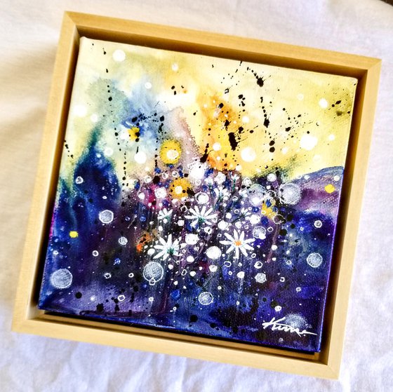 Small Joy (After Rain No.4) with frame