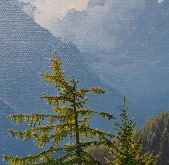 Path to the mountains