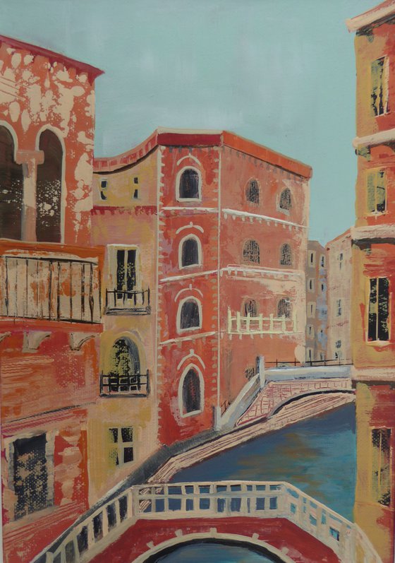 Venice, two bridges