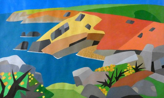 Coast near Penberth Cove