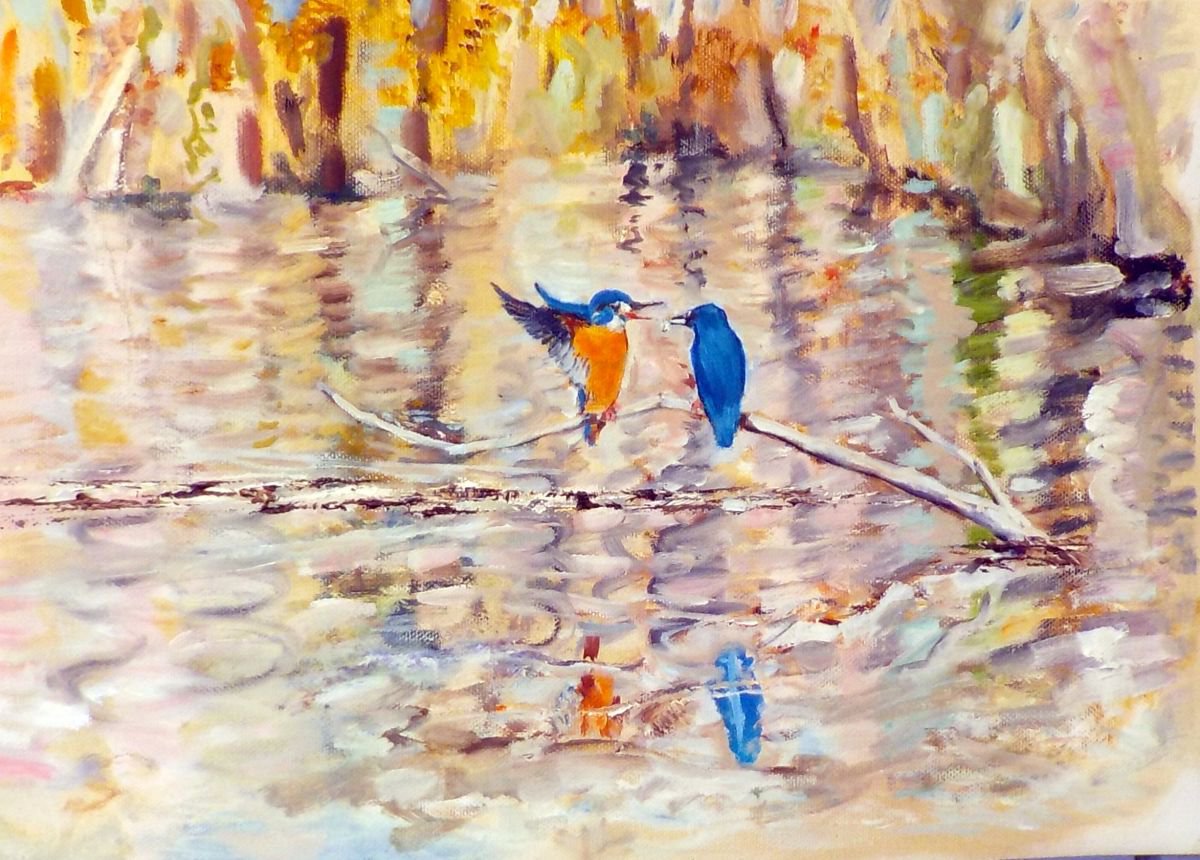 Kingfishers by Chris Walker