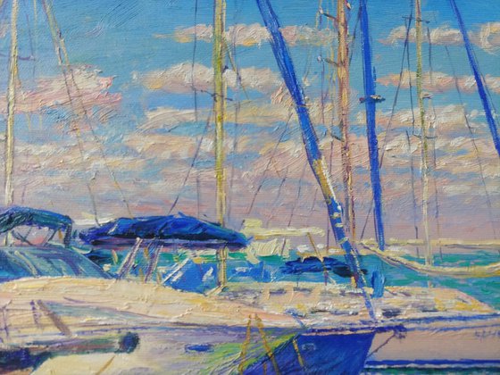 Boats waiting for the sails of your dreams