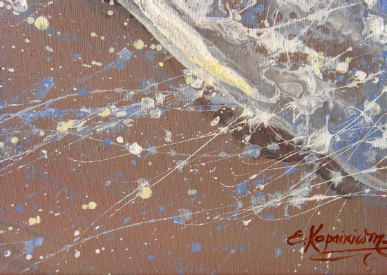 Seascape "Coastal Waves" LARGE Painting