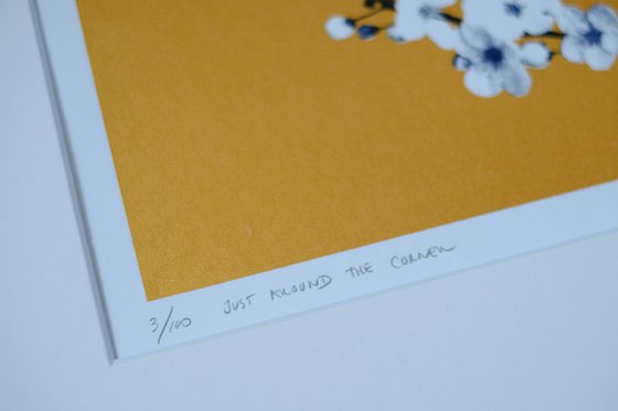 Just around the corner