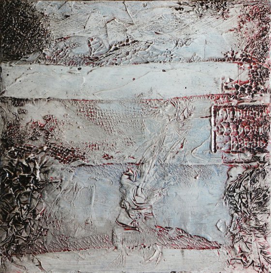 Textural abstract painting