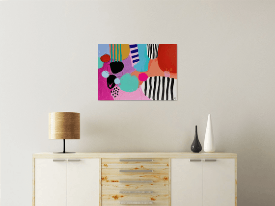 Vibrant Bold Canvas