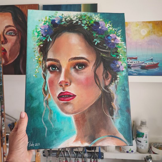 Portrait of a girl