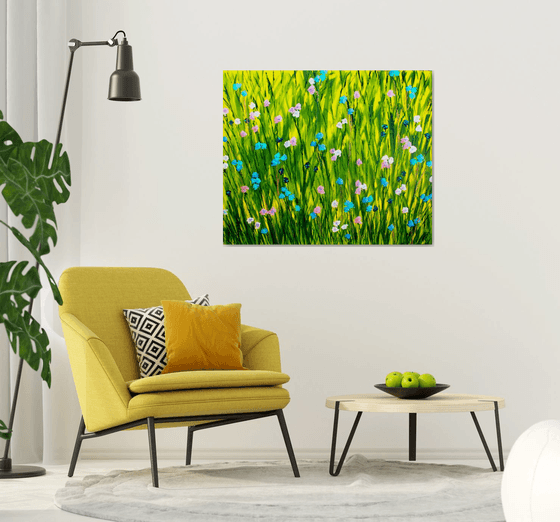 Cornflower Meadow II