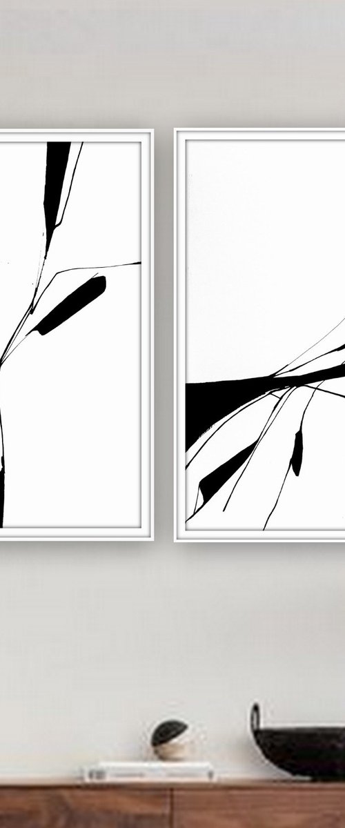 Abstract artwork by Nadia Moniatis