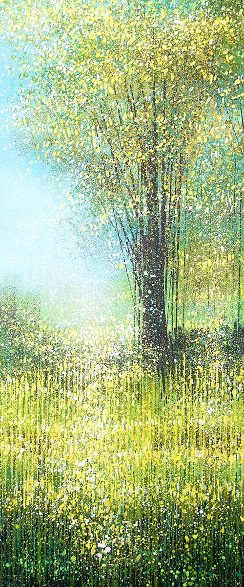 Forest Edge Summer Trees by Marc Todd