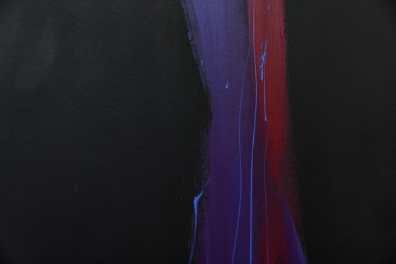 Passion and Contrast Abstract