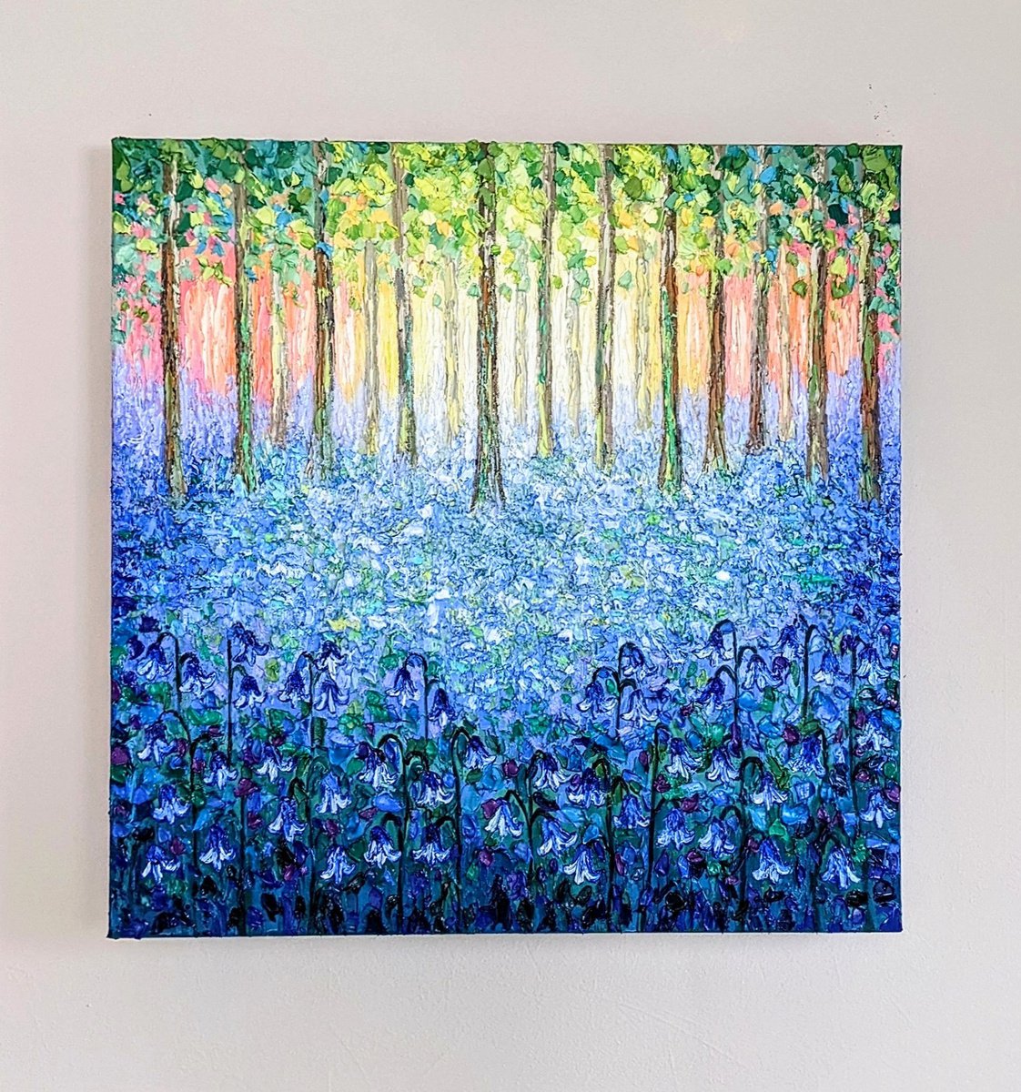 Bluebells at sunset by Paige Castile