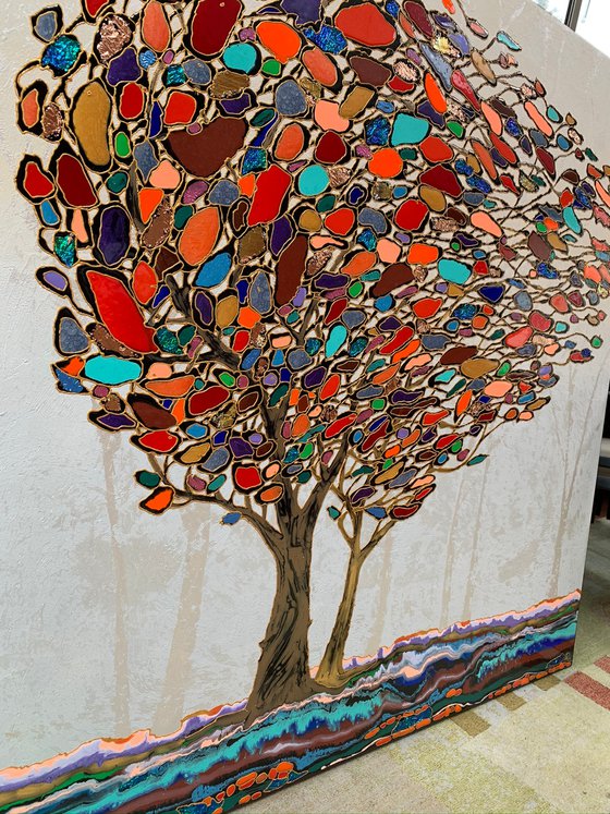 Mosaic tree