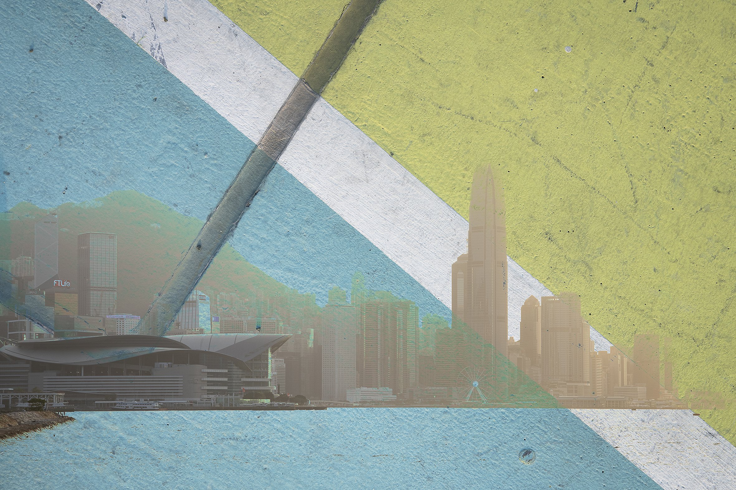 Urban And Pop Cityscapes Photograph By Sergio Capuzzimati, 24 X 16", Skyline#1, Original Artwork