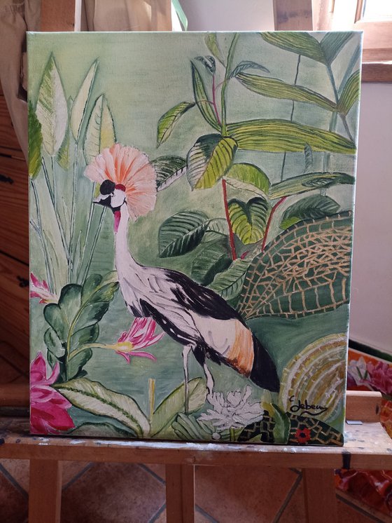 Wader bird