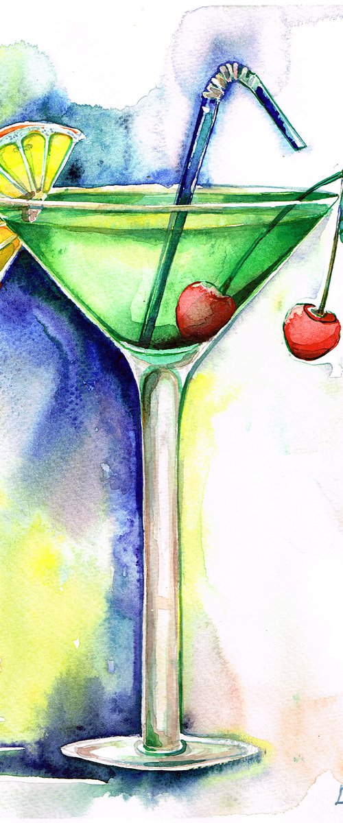 Martini Glass by Diana Aleksanian