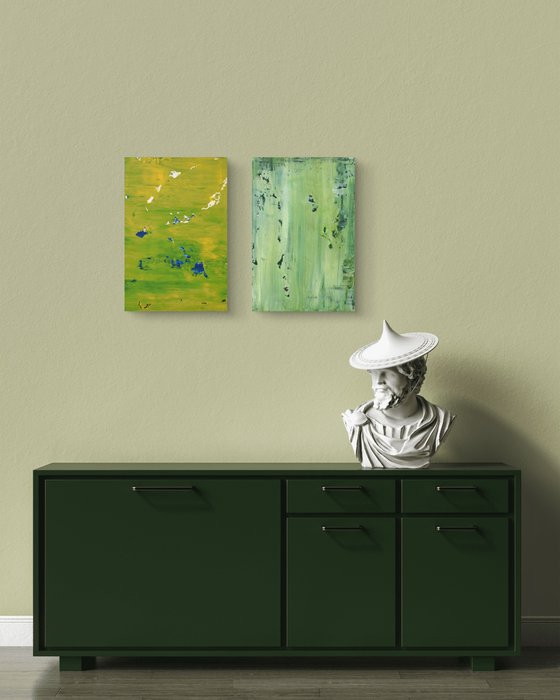 Yellow Leaning Green