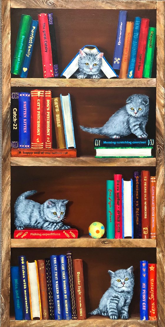 Cats and books