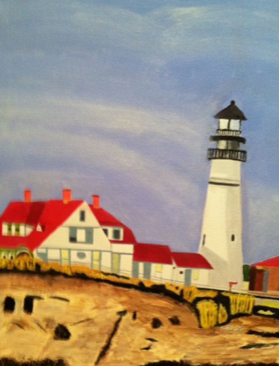 Lighthouse in Portland, Maine