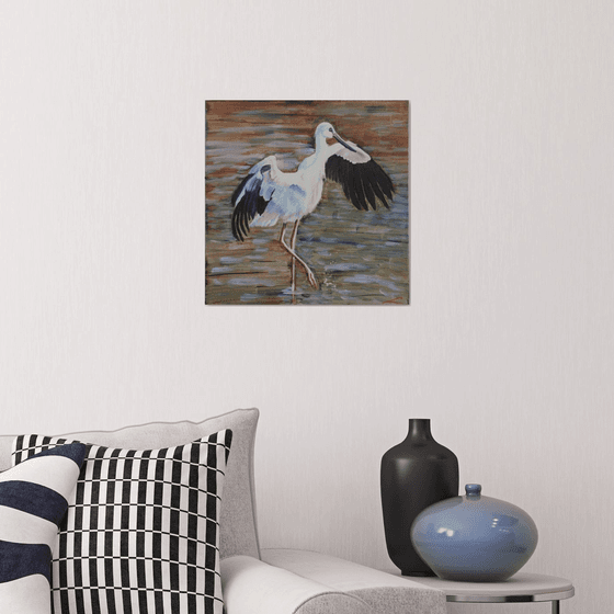 Oriental stork