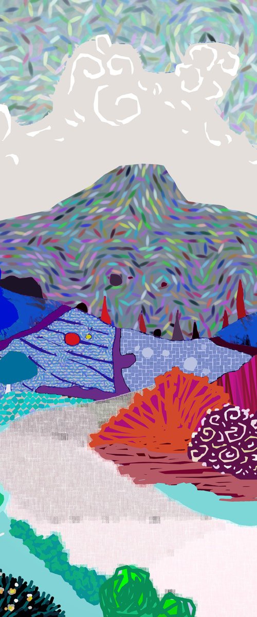 Walking in the fields by Alejos